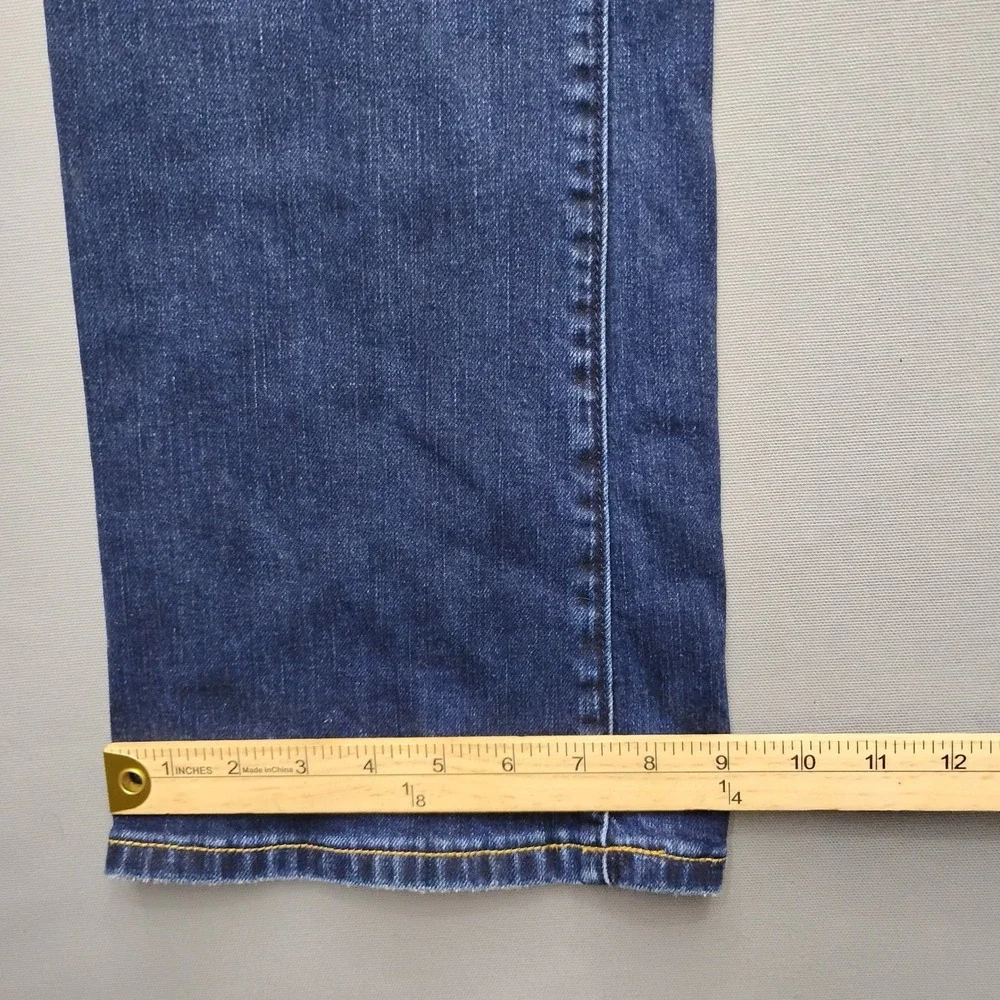 American Eagle Favorite Boyfriend Jeans Womens 10 Regular Dark Wash Stretch